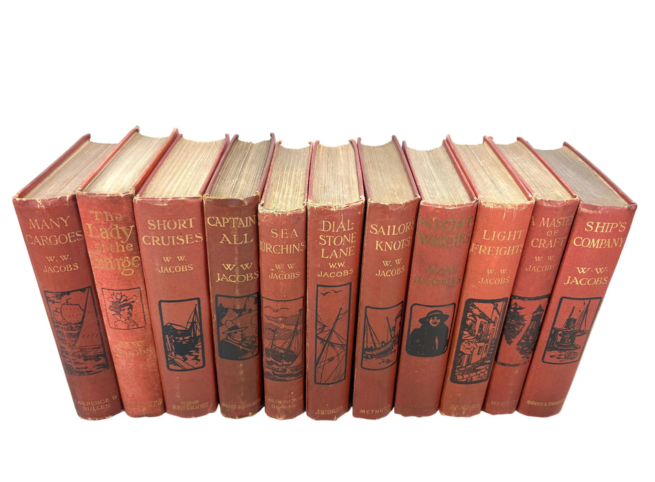 W W Jacobs; A Collection of First & Early editions, 1897-1920