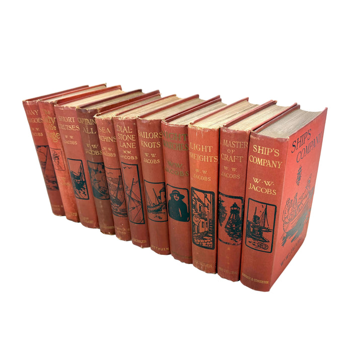 W W Jacobs; A Collection of First & Early editions, 1897-1920