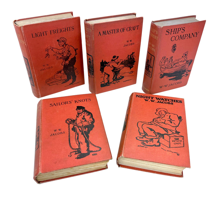 W W Jacobs; A Collection of First & Early editions, 1897-1920