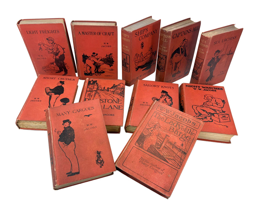 W W Jacobs; A Collection of First & Early editions, 1897-1920