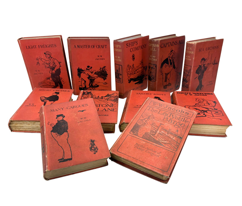 W W Jacobs; A Collection of First & Early editions, 1897-1920