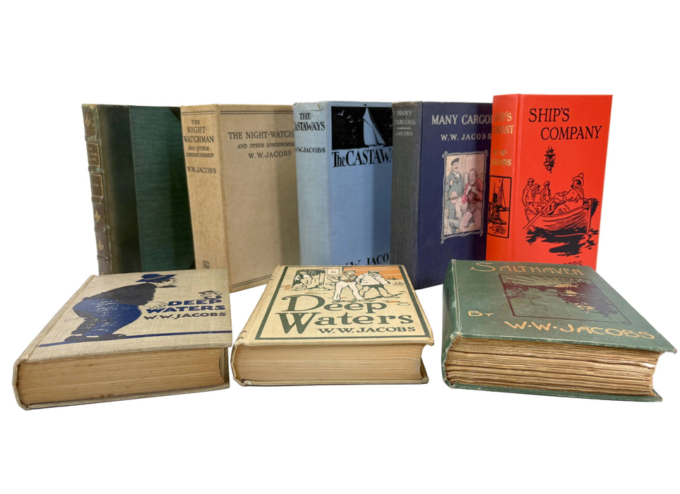 W W Jacobs; A Further Collection of First & Later editions