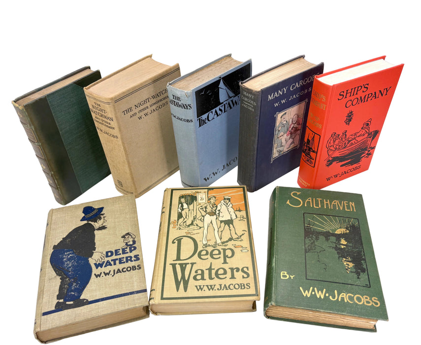 W W Jacobs; A Further Collection of First & Later editions