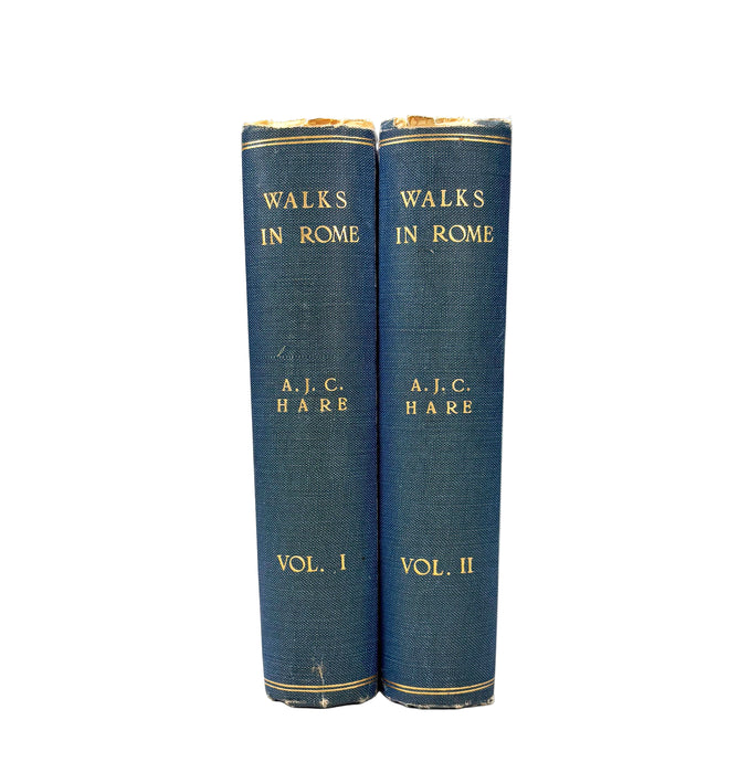 Walks in Rome, Augustus J.C. Hare, in Two Volumes, 1871