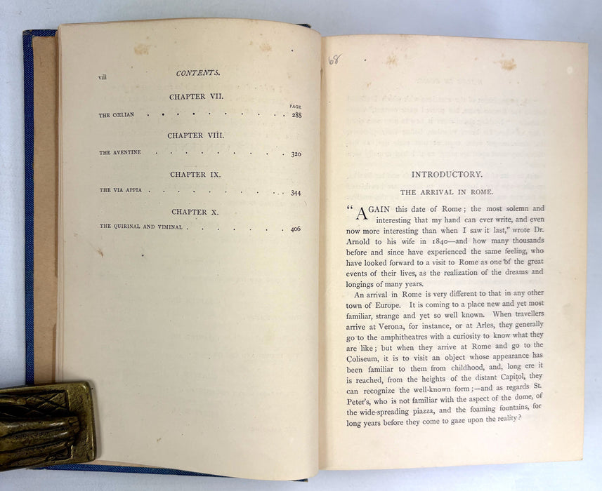 Walks in Rome, Augustus J.C. Hare, in Two Volumes, 1871