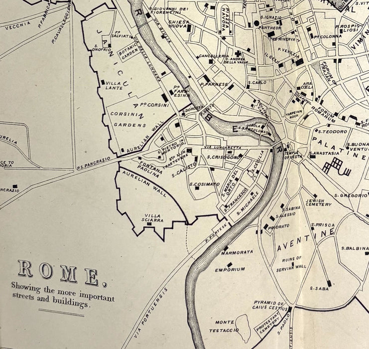Walks in Rome, Augustus J.C. Hare, in Two Volumes, 1871
