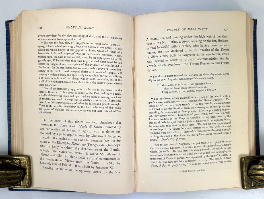 Walks in Rome, Augustus J.C. Hare, in Two Volumes, 1871