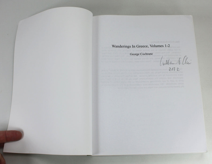 Wanderings In Greece, Volumes 1-2, George Cochrane, 1837 Facsimile Reprint