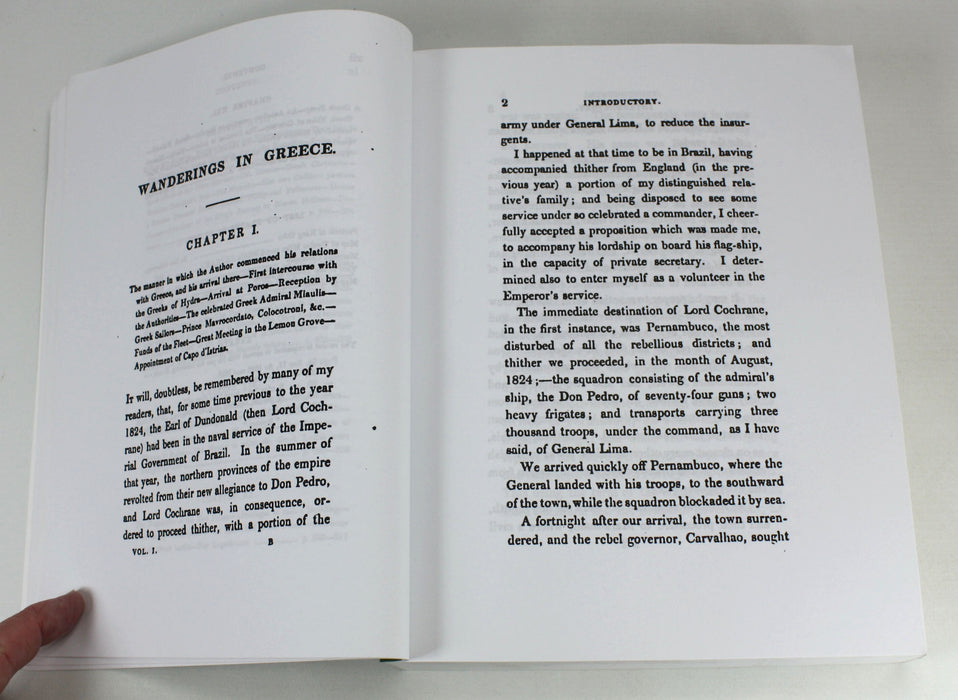 Wanderings In Greece, Volumes 1-2, George Cochrane, 1837 Facsimile Reprint