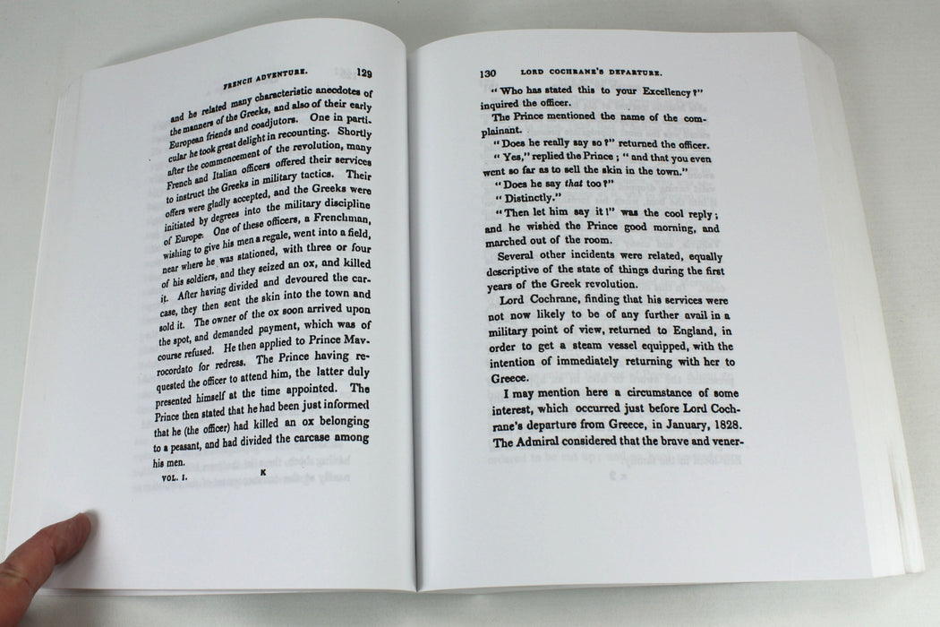 Wanderings In Greece, Volumes 1-2, George Cochrane, 1837 Facsimile Reprint