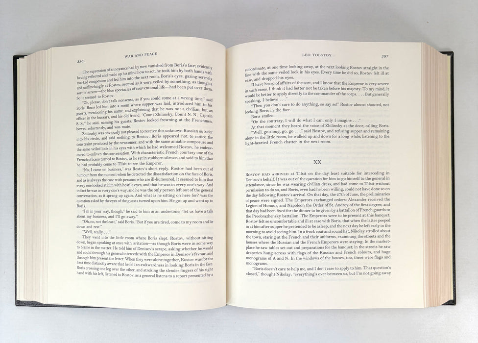 War and Peace, by Leo Tolstoy, Time Warner Libraries, New York, 1991