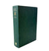 A hardcover book titled 'Wild Swans' by Jung Chang, featuring a dark green textured cloth binding with gold foil lettering on the spine, shown against a plain white background.