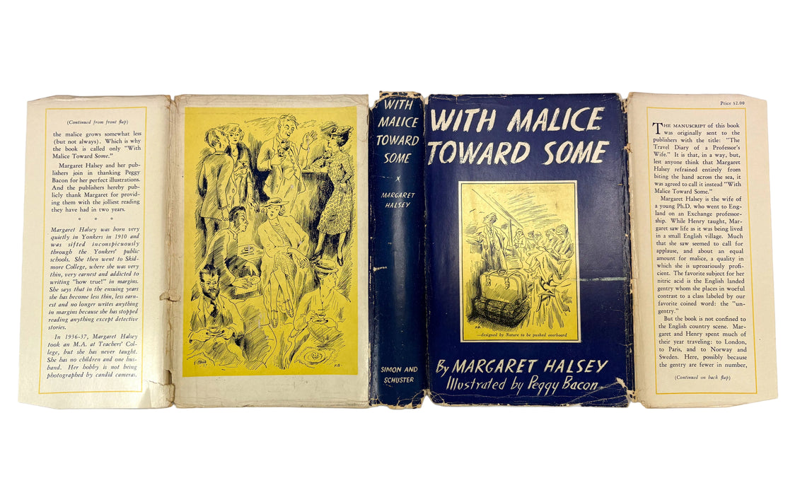 With Malice Toward Some, Margaret Halsey, Simon and Schuster, New York, 1938