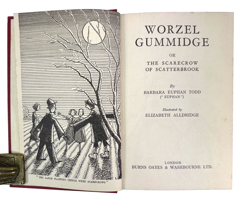 Worzel Gummidge or The Scarecrow of Scatterbrook, Barbara Euphan Todd, 1st edition, 2nd impression, 1937