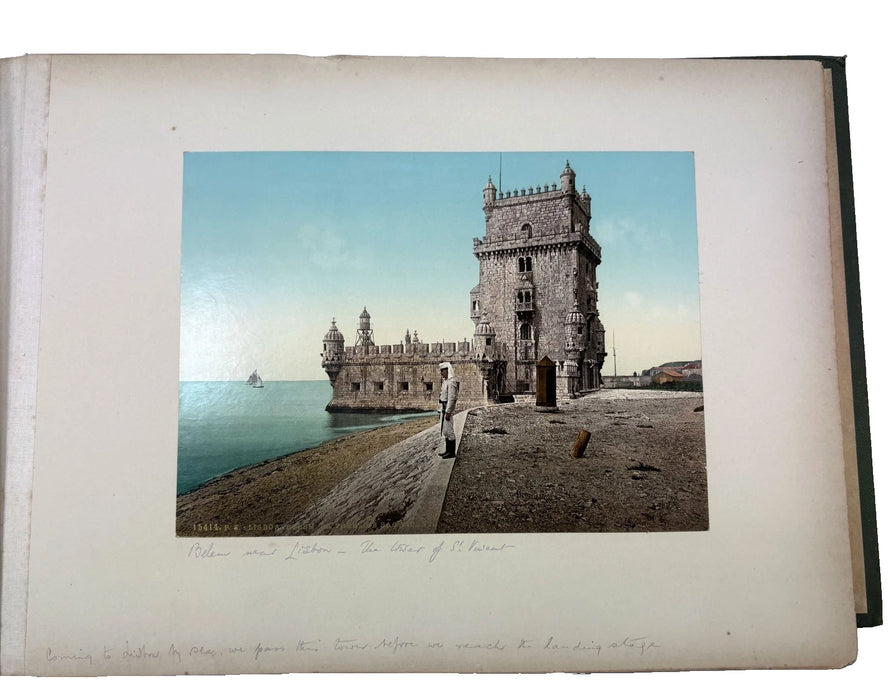 An album of Photocrom prints of Portugal and Switzerland by Photochrom Zürich / Photoglob AG (P.Z.), c. 1890