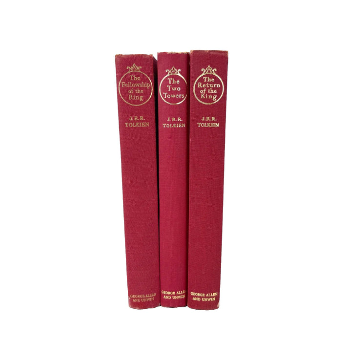 The Lord of The Rings, J.R.R. Tolkien; 2nd edition set; all 3rd impressions, 1968