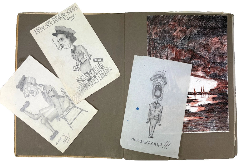 Photo album from Royal Air Force Photographic Section at Luqa, Malta, c. 1942-43, World War II