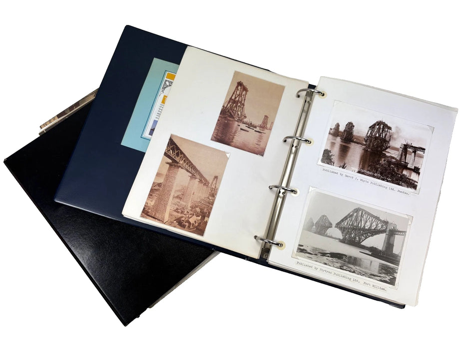 Extensive Archive Collection of Forth Bridge (Forth Railway Bridge) Ephemera