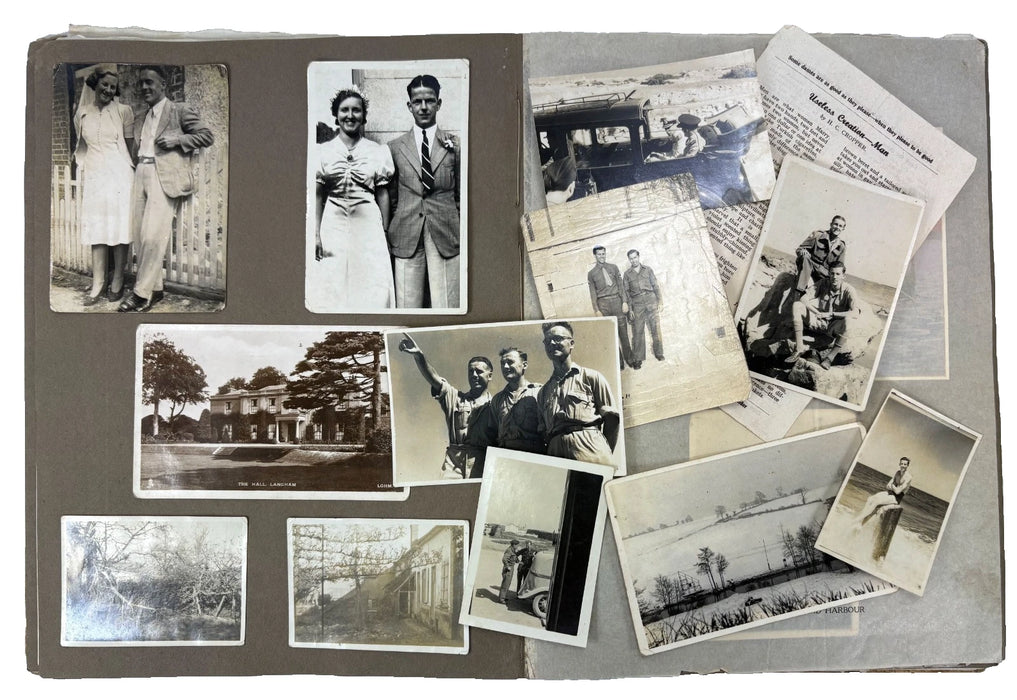 Photo album from Royal Air Force Photographic Section at Luqa, Malta, c. 1942-43, World War II