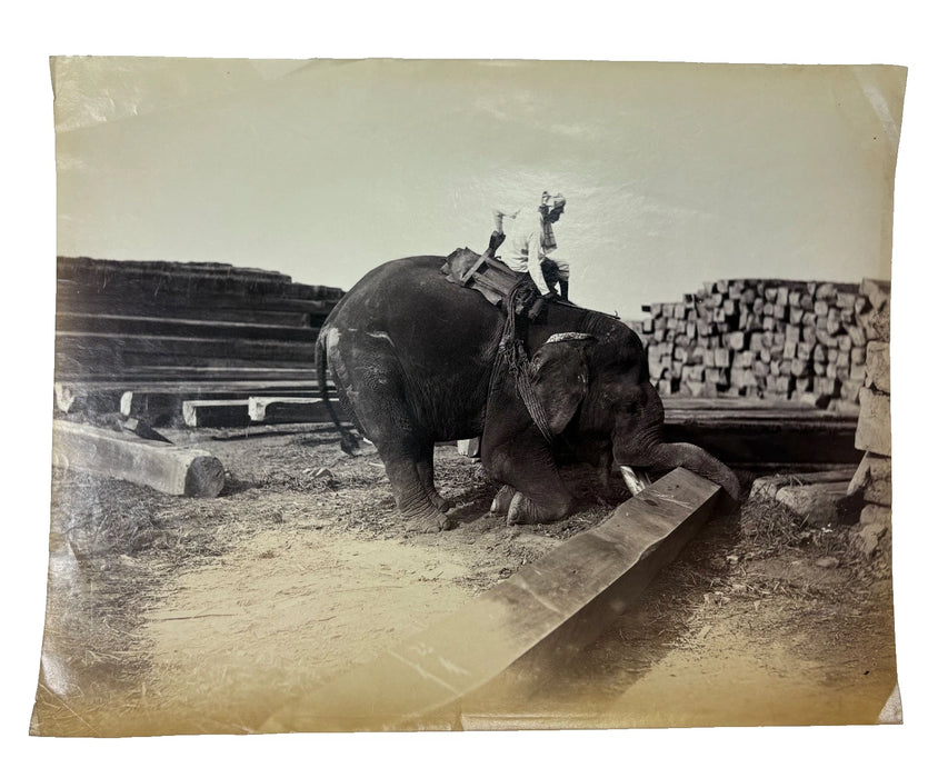 A collection of 6 original albumen prints of Burma by Phillip Klier, circa 1880