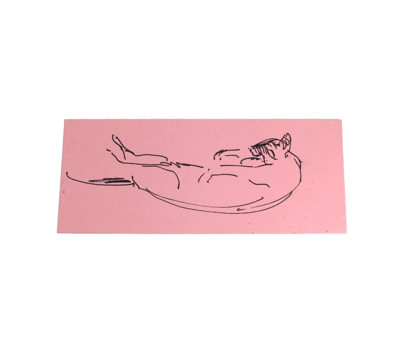 The Heibonsha Survey of Japanese Art; Folk Art and Crafts of Japan by Kageo Muraoka and Kichiemon Okamura; with hand drawn Enid Marx bookmark