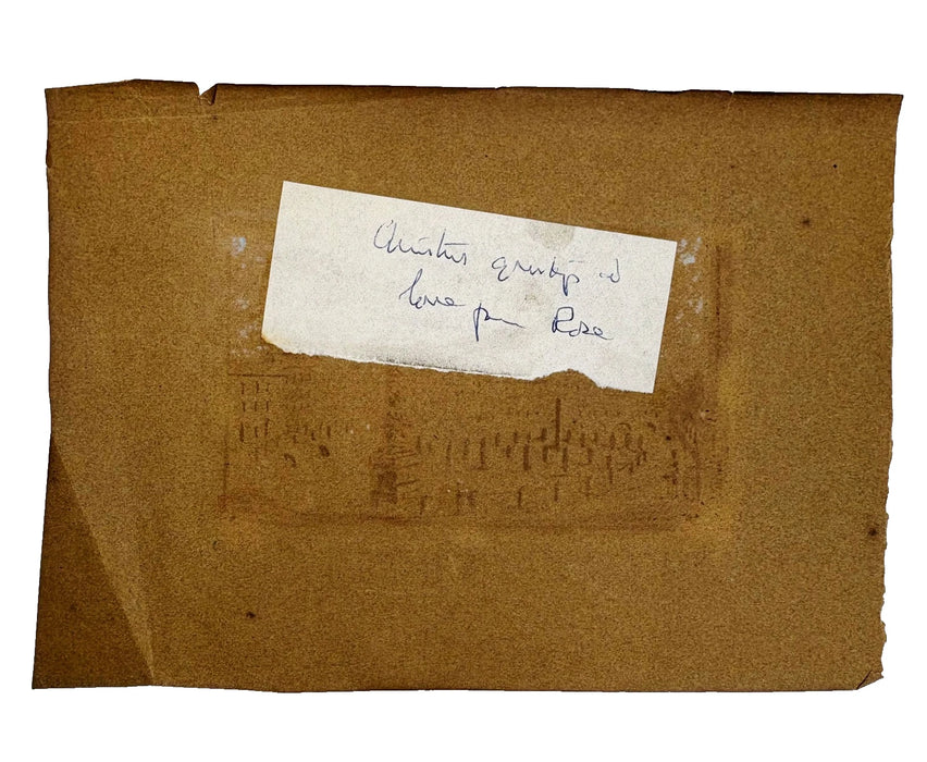 Pleasure of Ruins, first edition 1953, by Rose Macaulay. With interesting ephemera including  her autograph correspondence to Roger Senhouse, Publisher, with 2 manuscript pages by him, & William St Clair provenance