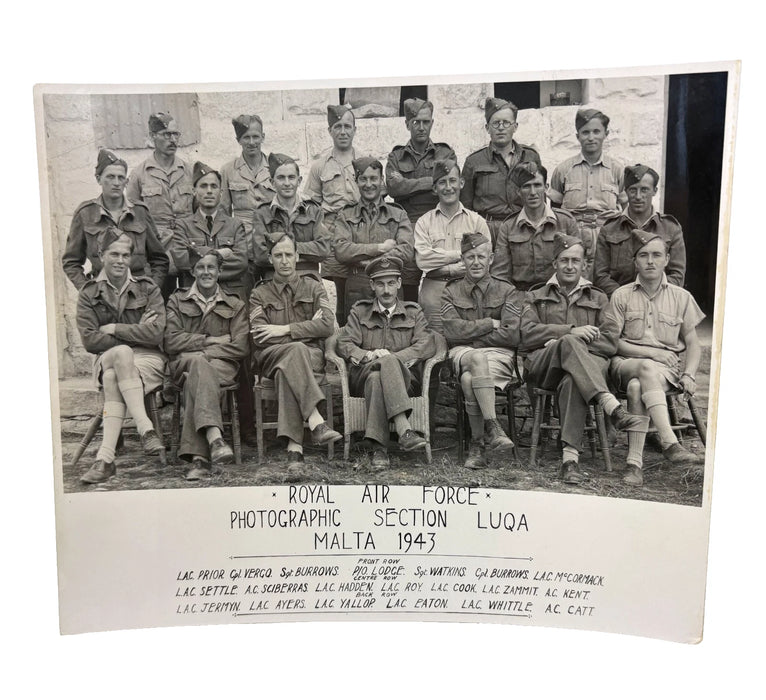 Photo album from Royal Air Force Photographic Section at Luqa, Malta, c. 1942-43, World War II