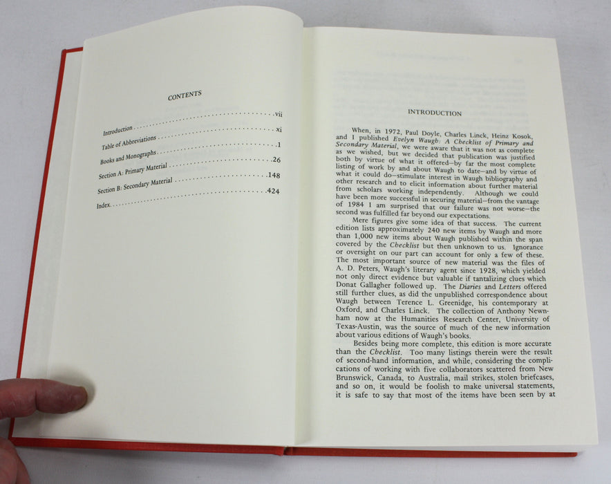 A Bibliography of Evelyn Waugh, 1986