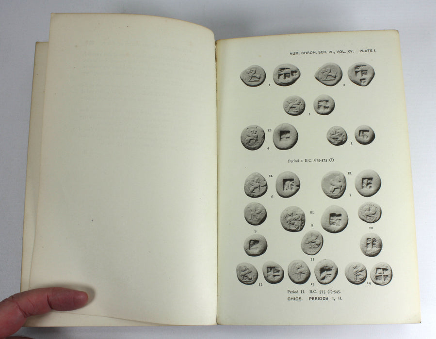 A Chronological Arrangement of the Coins of Chios, J. Mavrogordato, 1918, with Author's Signed letter