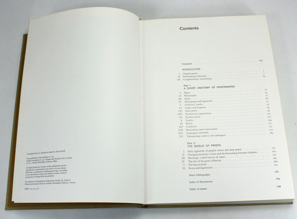 A Collector's Guide to Prints & Printmakers from Durer to Picasso, Ferdinando Salamon, 1972