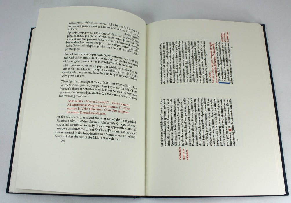 A Descriptive Bibliography of the Books Printed at the Ashendene Press, MDCCCXCV-MCMXXXV, limited edition
