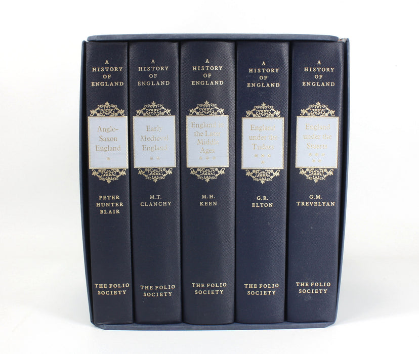 A History of England; 5 Volumes in Slipcase, Folio Society edition