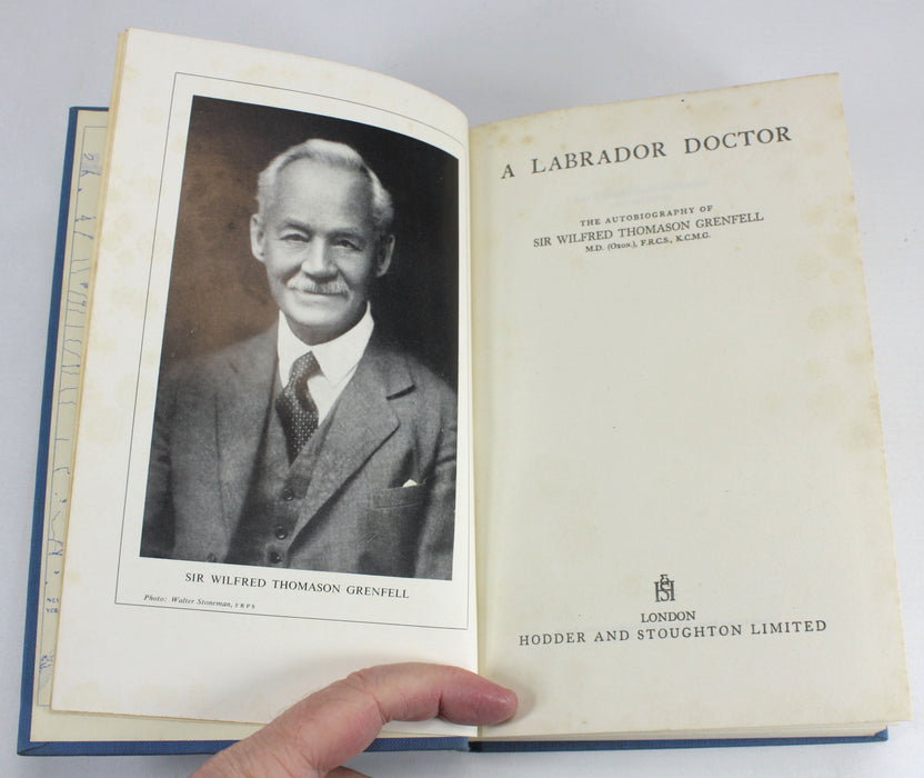 A Labrador Doctor; The autobiography of Sir Wilfred Thomason Grenfell, 1954