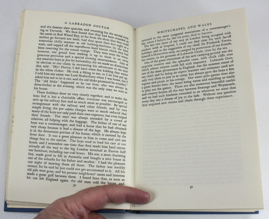 A Labrador Doctor; The autobiography of Sir Wilfred Thomason Grenfell, 1954