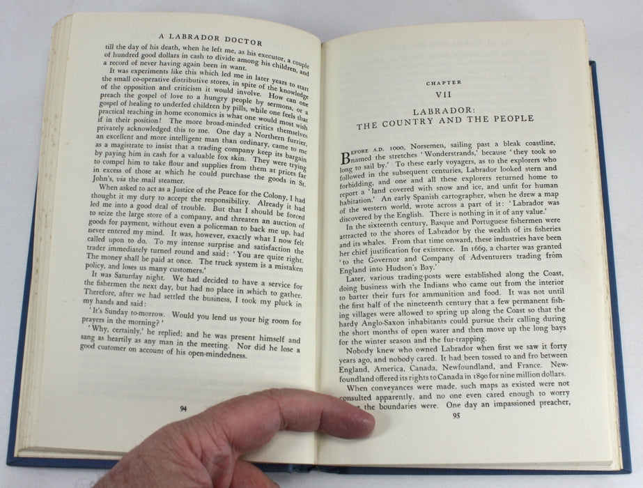 A Labrador Doctor; The autobiography of Sir Wilfred Thomason Grenfell, 1954