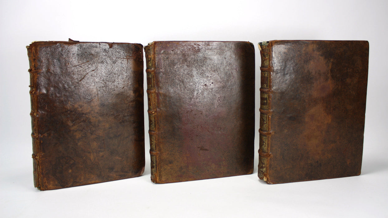 Abbrege Chronologique ou Extrait de L'Histoire de France, De Mezeray, 1690, 3 Volumes