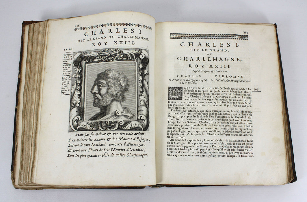 Abbrege Chronologique ou Extrait de L'Histoire de France, De Mezeray, 1690, 3 Volumes