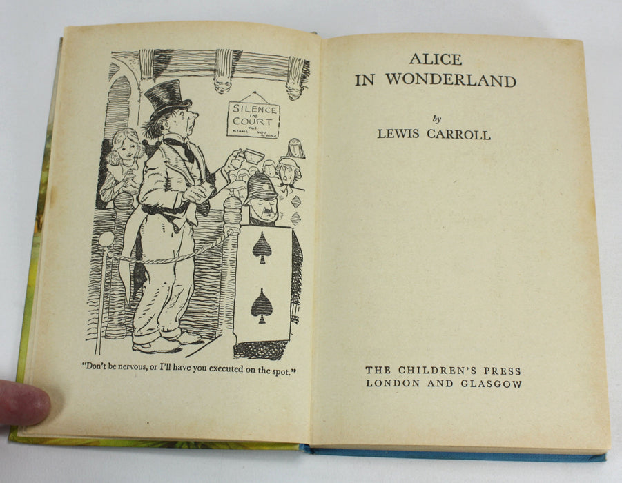 Alice in Wonderland, Lewis Carroll, 1961