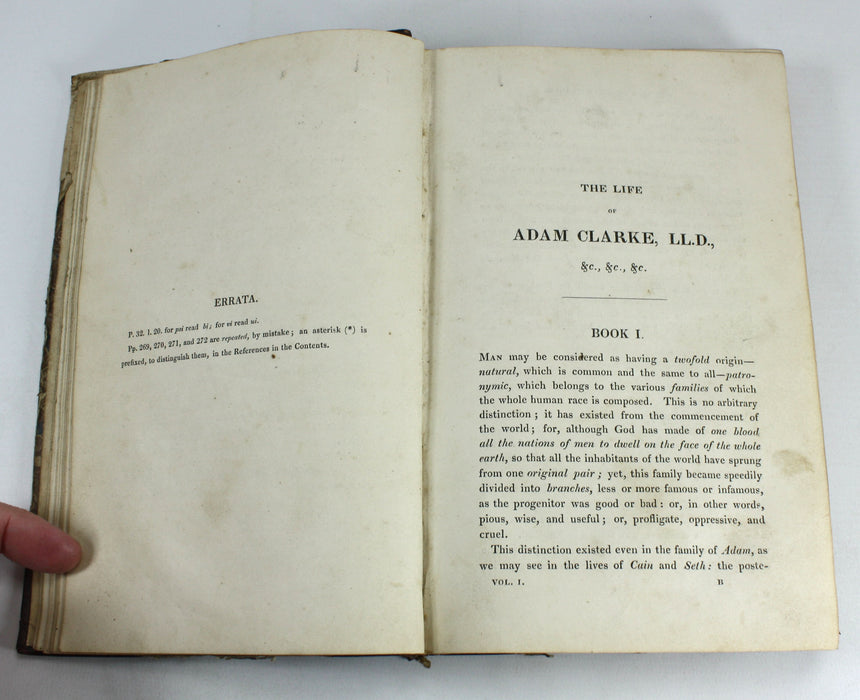 An Account of the Infancy, Religious and Literary Life, of Adam Clarke, 1833