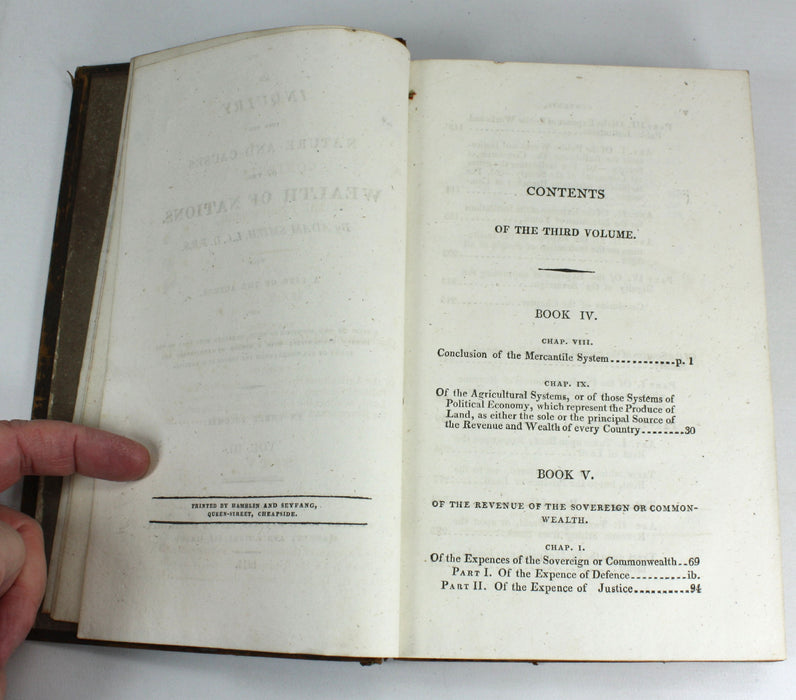 An Inquiry into the Nature and Causes of the Wealth of Nations, Vol. III, by Adam Smith, 1811