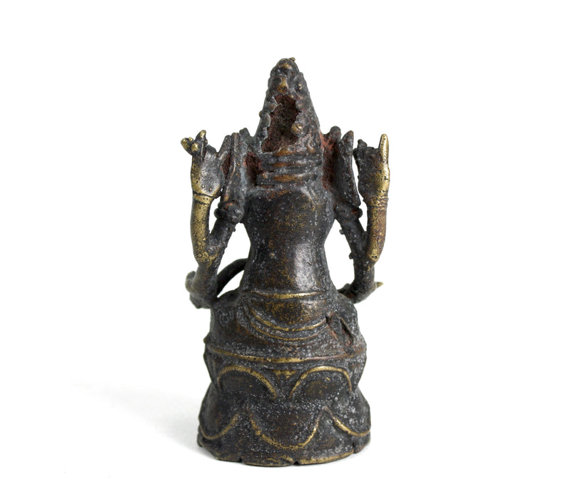 Antique Indian Ganesh Statue, 8.3cm