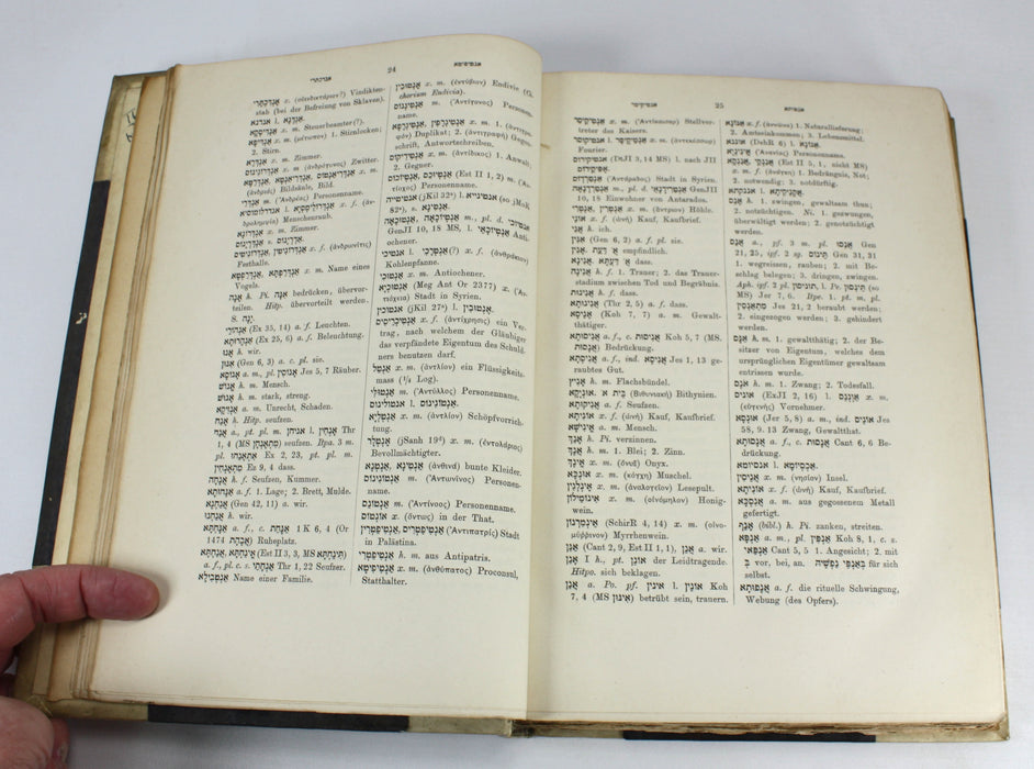 Aramaisch-Neuhebraisches Worterbuch, zu Targum, Talmud und Midrasch, mit Lexicon Der Abbreviaturen, D. Dr. Gustaf H. Daman, G.H. Handler, 1897-1901.