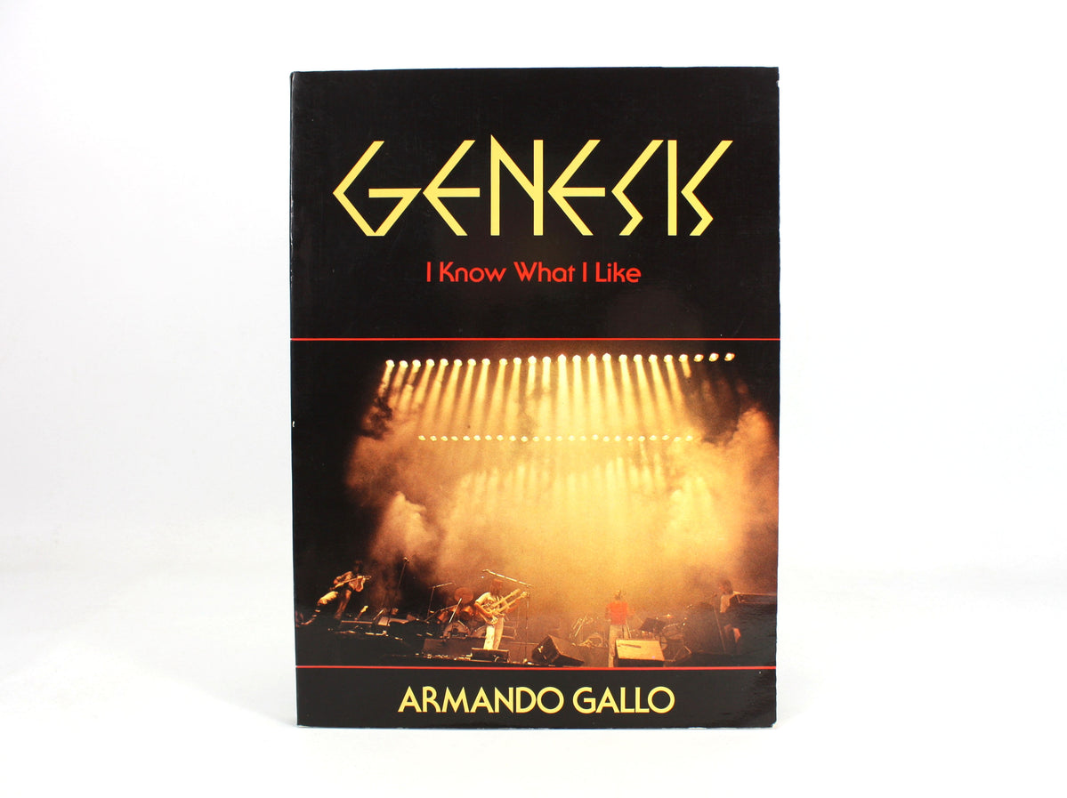 絶版本 GENESIS I KNOW WHAT I LIKE ジェネシス 写真集 Genesis; I Know What I Like, by Armando Gallo, 1980 — Lanna Antique