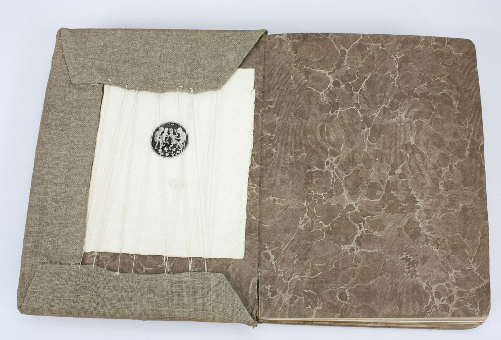 Album with 72 Original Works of Art and Prose, 1912-1925. Artists' Book.