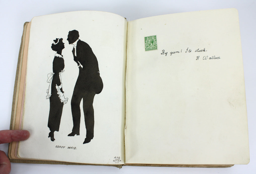 Album with 72 Original Works of Art and Prose, 1912-1925. Artists' Book.