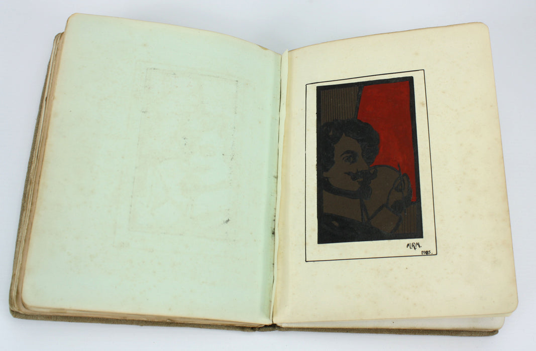 Album with 72 Original Works of Art and Prose, 1912-1925. Artists' Book.