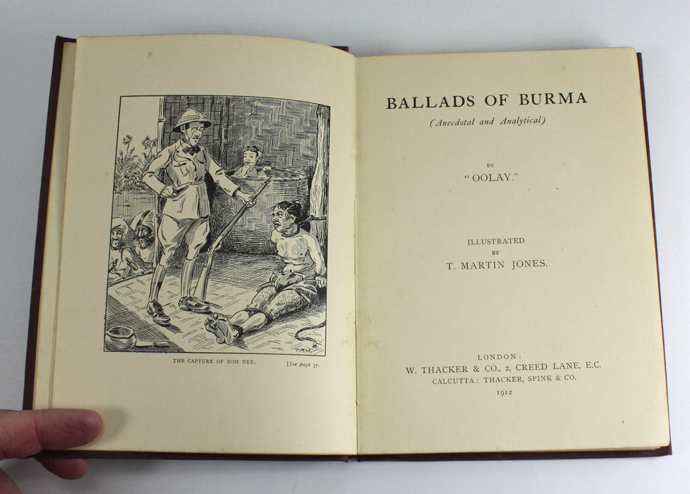 Ballads of Burma by "Oolay", 1912