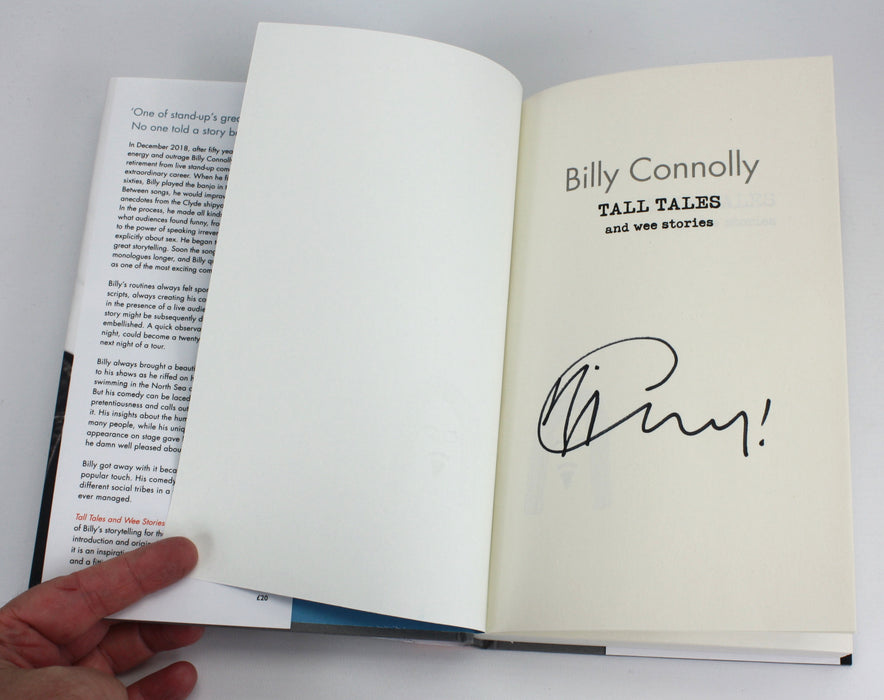 Billy Connolly, Tall Tales and Wee Stories, Signed 1st edition