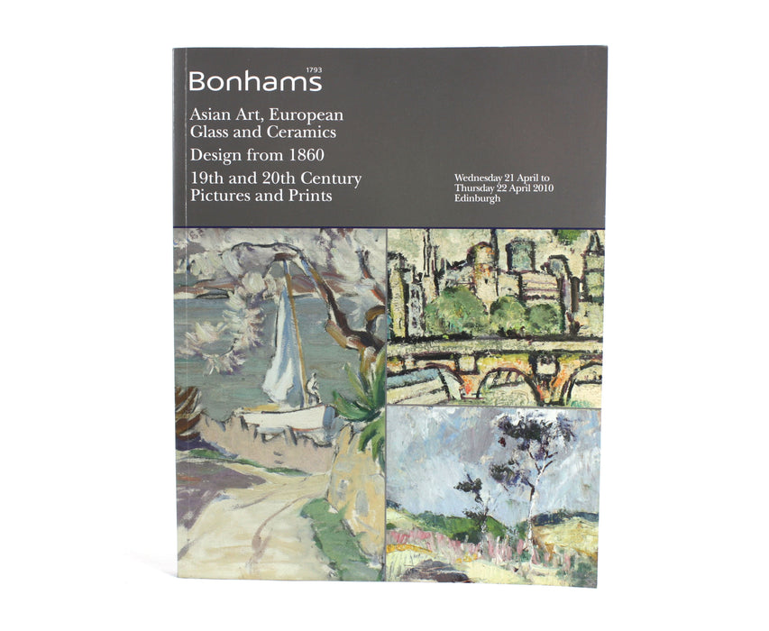 Bonhams Asian Art, European Glass and Ceramics, Design from 1860 auction catalogue, April 2010, Edinburgh