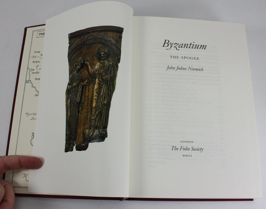 Byzantium, 3 Volume Set, John Julius Norwich, Folio Society edition.